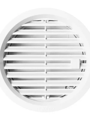 Značkový HACO mřížka větrací kruhová uzavíratelná 110 bílá