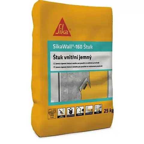 Ihned K Objednání Omítka štuková SikaWall-160 vnitřní, jemný 25 kg