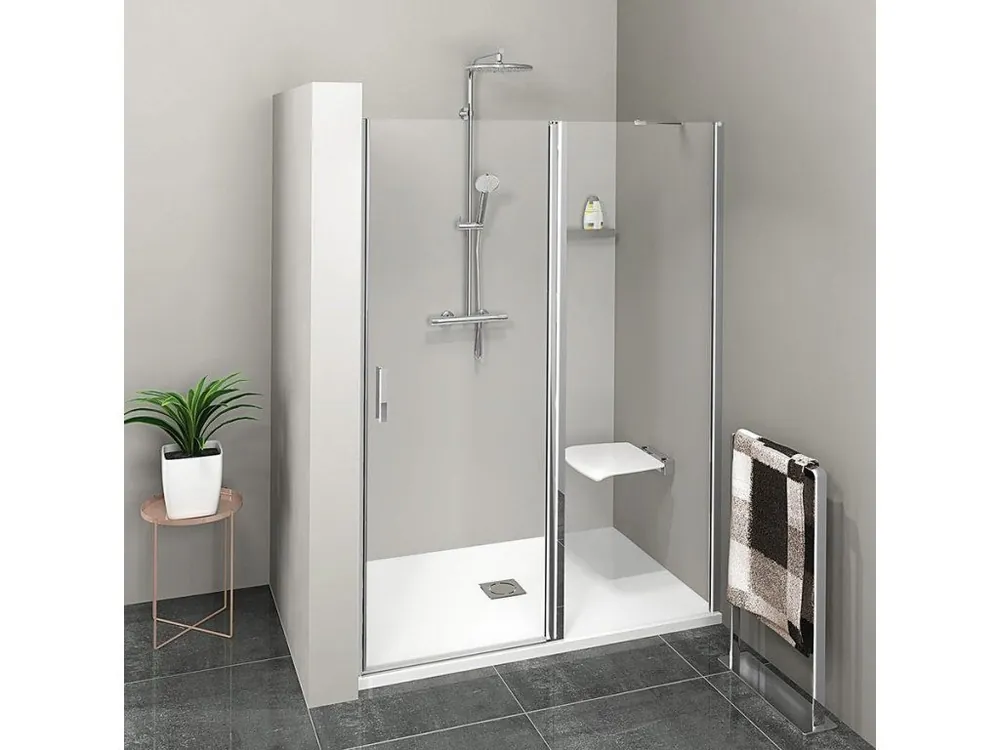 ZOOM sprchové dveře 1400mm, čiré sklo Originální