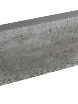 Značkový Obrubník záhonový Ferobet 500x50x200 mm rovný, se zámkem, přírodní