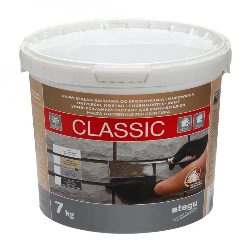 Nízká Cena Malta spárovací STEGU CLASSIC 7 kg jemná, antracit