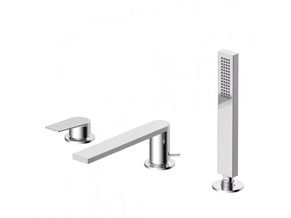 Značkový TRES PROJECT chrom Vanová baterie stojánková 21116101