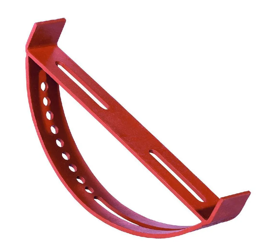 Značkový Příslušenství k plechové tašce - Držák roštu - 264 x 40 x 4 mm - Tmavě hnědá