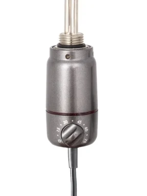 Topná tyč PATRONA s termostatem 230V/300W 312 mm graphite Rychlé Dodání