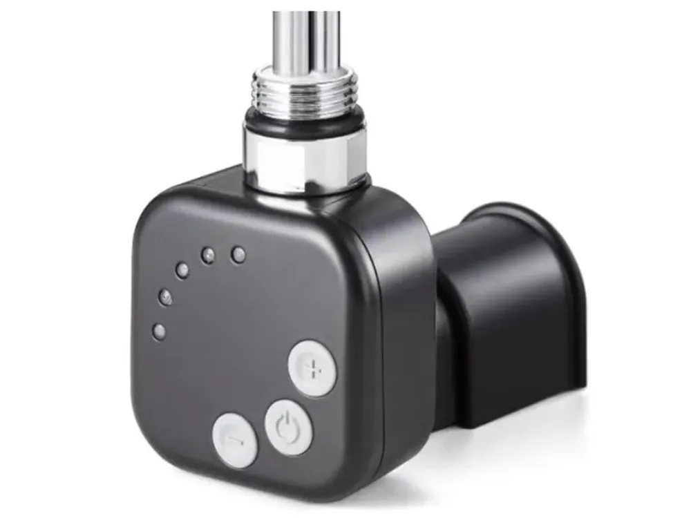 Sleva Topná tyč BURGH1 - elektrická topná tyč, 120W, černá barva, podomítkové připojení