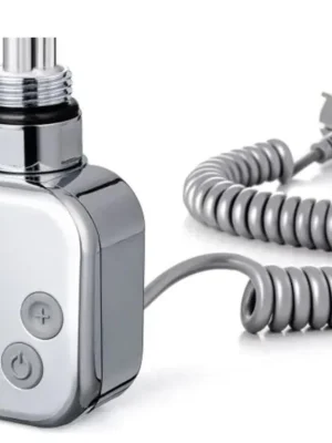 Aktuální Topná tyč BURGH2 - elektrická topná tyč, 600W, chrom, kroucený kabel