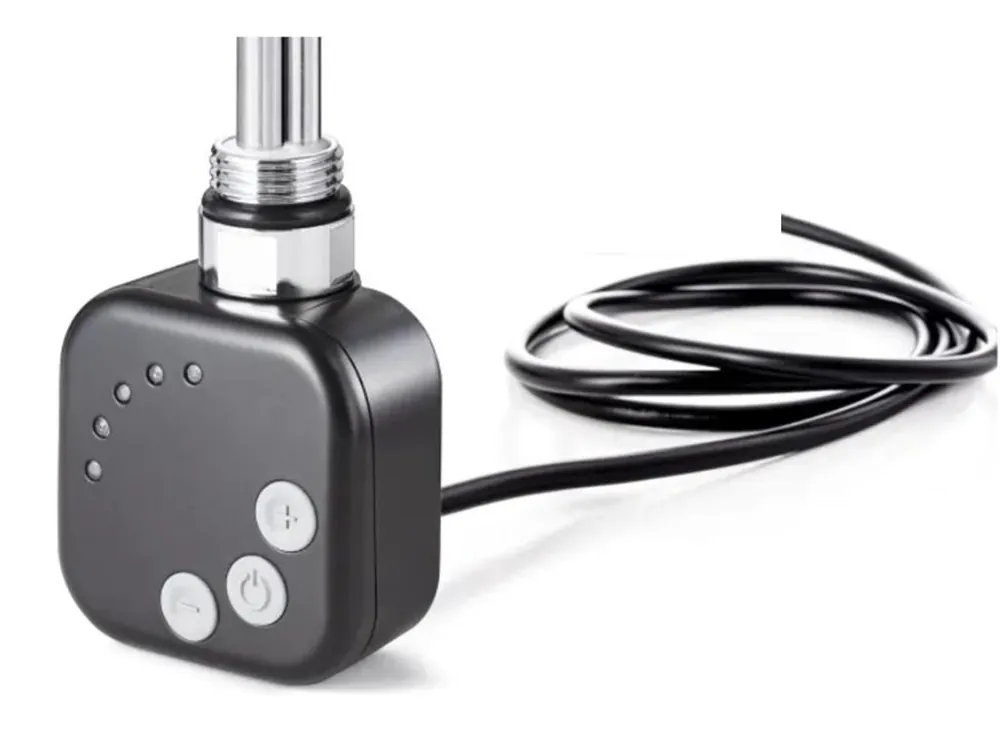 Topná tyč BURGH2RK - elektrická topná tyč, 400W, černá barva, rovný kabel Ověřený