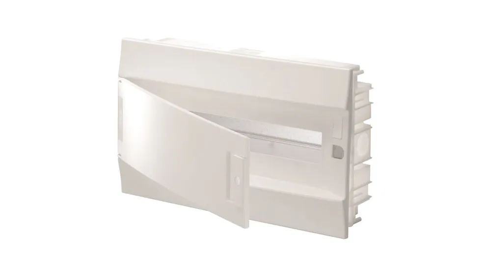 ABB 1SLM004102A1104 Rozvodnice modulové Rozvodnice zapuštěná, 18 Modulů, plastová plná dvířka, krytí IP41, řada Mistral41F, včetně N+PE svorek (11 + 11) Nejlepší Cena