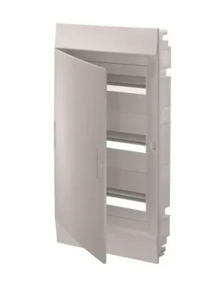 ABB 1SLM004102A1107 Rozvodnice modulové Rozvodnice zapuštěná, 36 Modulů (3x12), plastová plná dvířka, krytí IP41, řada Mistral41F, včetně N+PE svorek (22 + 22) Must-Have