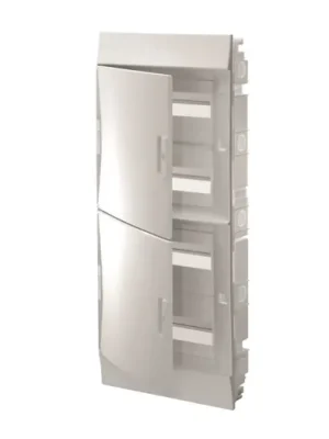 ABB 1SLM004102A1108 Rozvodnice modulové Rozvodnice zapuštěná, 48 Modulů, plastová plná dvířka, krytí IP41, řada Mistral41F, včetně N+PE svorek (32 + 32) Kup Teď