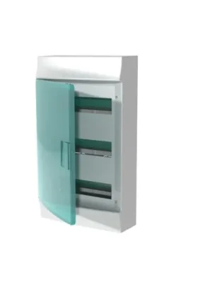 ABB 1SPE007717F0621 Rozvodnice nástěná, 36 Modulů (3x12), plastová průhledná dvířka, krytí IP41, řada Mistral41W, včetně N+PE svorek (22 + 22) Cenová Bomba