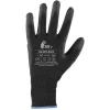 CANIS rukavice BRITA BLACK máčené v polyuretanu černé vel.09 Novinka