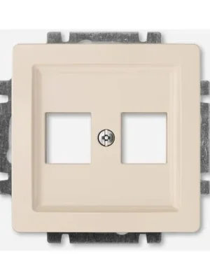 ABB 5014G-A02018 C1 Swing®, Swing®L Kryt zásuvky komunikační, krémová Finální Výprodej