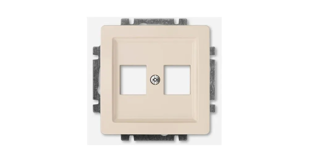 ABB 5014G-A02018 C1 Swing®, Swing®L Kryt zásuvky komunikační, krémová Finální Výprodej