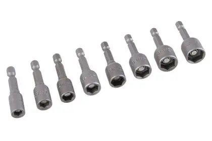 Značkový Sada adaptérů 1/4" 6, 7, 8, 9, 10, 11, 12, 13 mm