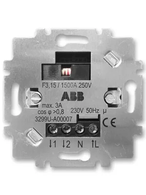 ABB 3299U-A00007 Strojek spínače pohybu do krabičky KP68 2x relé 4vodič (spíná LED) Nová Kolekce