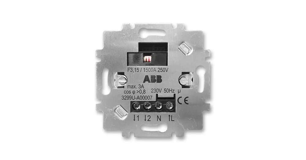 ABB 3299U-A00007 Strojek spínače pohybu do krabičky KP68 2x relé 4vodič (spíná LED) Nová Kolekce