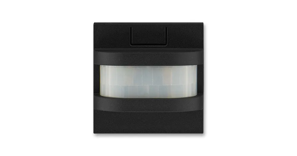 ABB 3299H-A02182 63 LEVIT Automatický spínač pohybu do krabičky KU 68 onyx/kouřová černá spínací úhel 180° Oblíbený