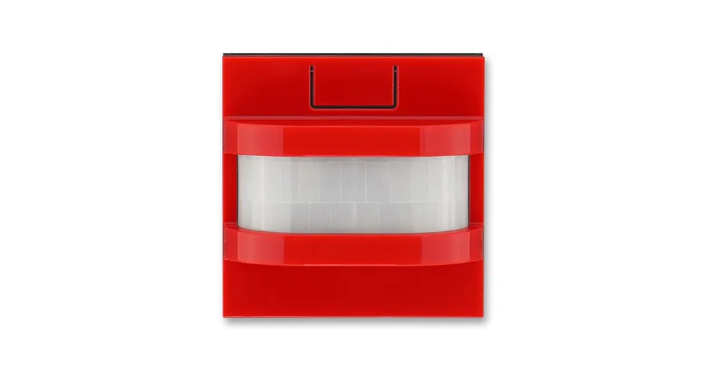 ABB 3299H-A02182 65 LEVIT Automatický spínač pohybu do krabičky KU 68 červená/kouřová černá spínací úhel 180° Výhodná Nabídka