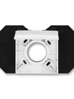 ABB 5530H-C67107 01 LEVIT Zásuvka centrálního vysávání bílá/ledová bílá Omezená Nabídka