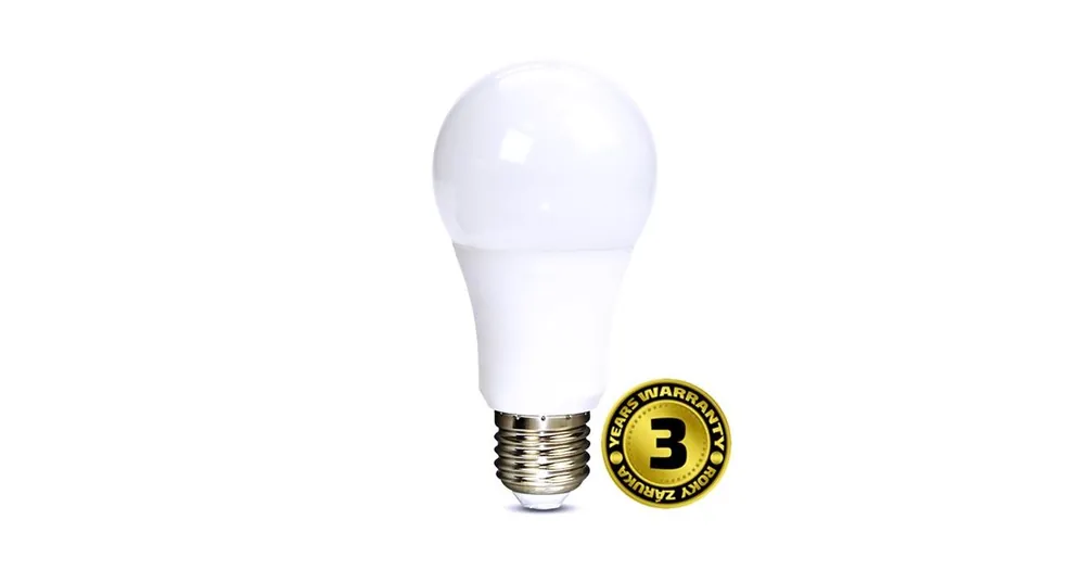 Značkový SOLIGHT LED žárovka 10W 1100lm 270° E27 230V /WZ505/ WW - teplá bílá, náhrada za 60W