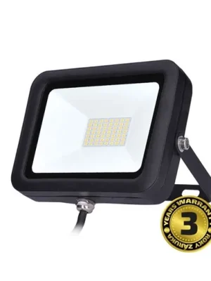 Značkový SOLIGHT LED WM-50W-L reflektor 50W 4600lm CW studená bílá 230V 5000k IP65