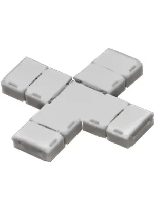 4x "X" Konektor na LED pásek 10mm - CENTURY Víkendová Akce