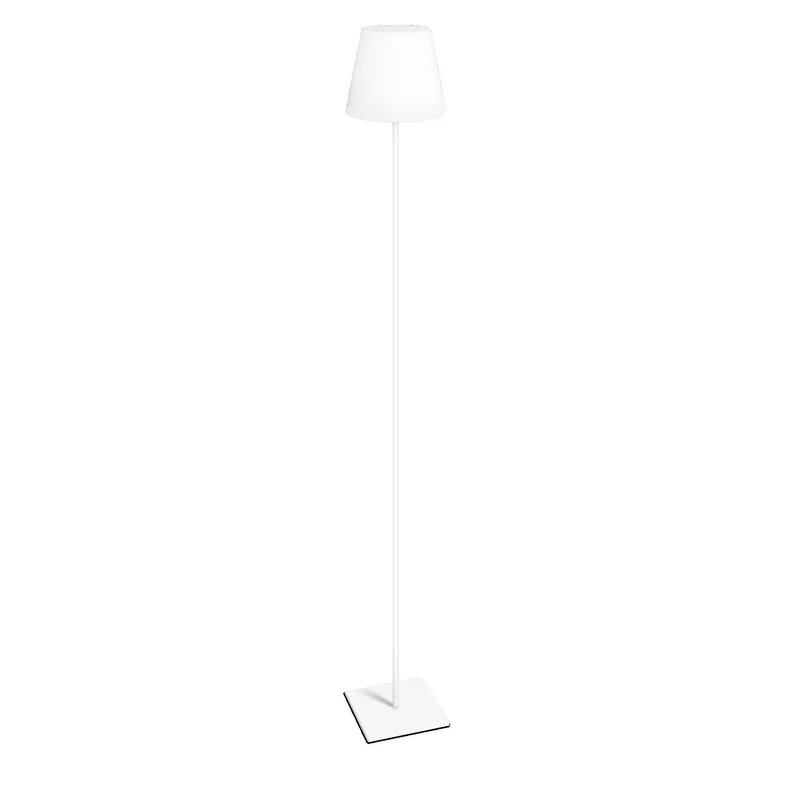LED venkovní stojací lampa ALTEA nabíjecí USB 3000K IP44 bílá - CENTURY Finální Výprodej