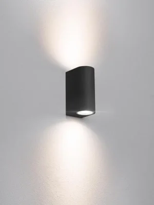 Značkový Venkovní nástěnné svítidlo AXO 2XGU10 černá - CENTURY