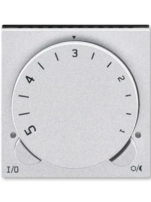 ABB 3292H-A10101 70 Levit Termostat univerzální s otočným nastavením teploty (ovl. jednotka); titanová/kouř. černá Novinka