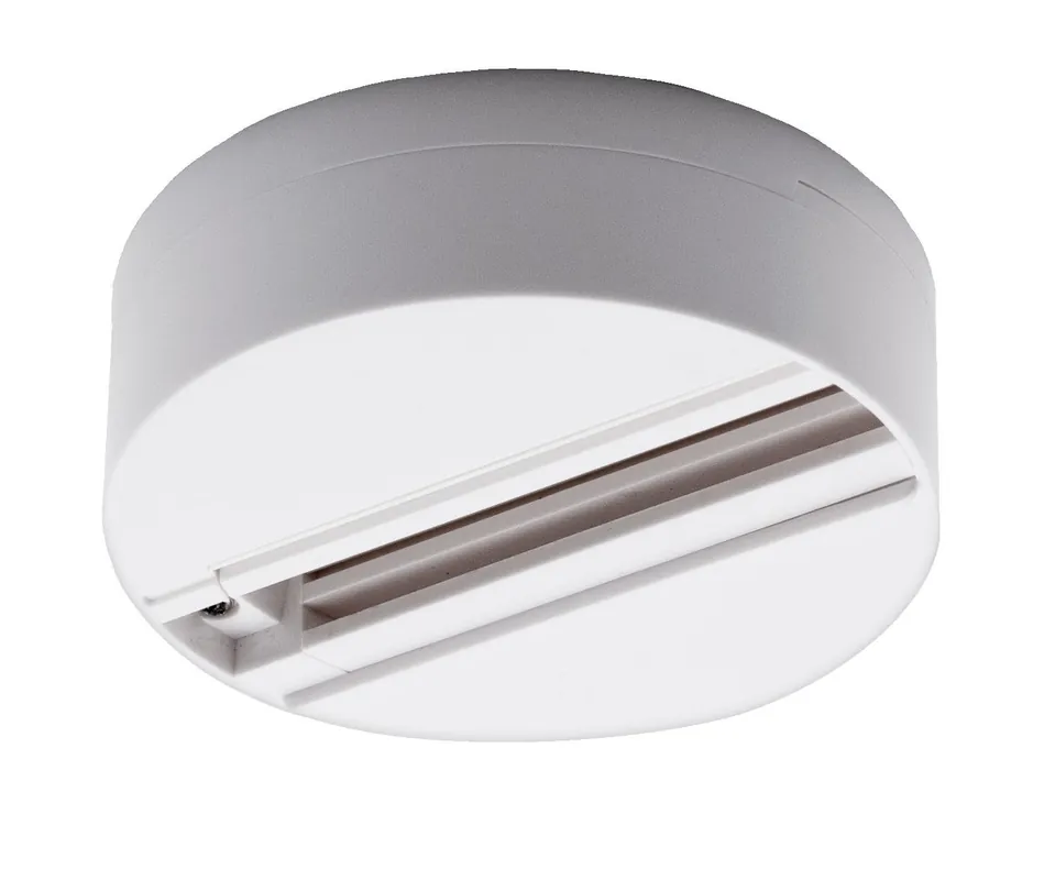 3-fázový bílý kulatý TRACK adaptér - CENTURY Ihned K Objednání