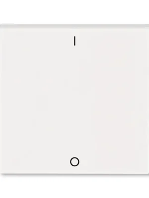 ABB 3559H-A00933 68 Levit Kryt jednoduchý s potiskem a čirým průzorem (pro spínače řaz. 3S); perleťová/ledová bílá Vysoce Kvalitní