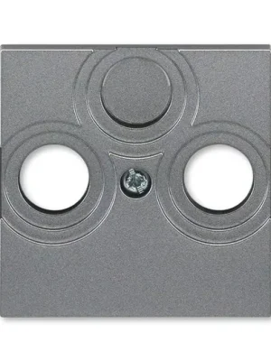 ABB 5011H-A00300 69 Levit Kryt zásuvky televizní, rozhlasové (a satelitní); ocelová Nejlepší Cena