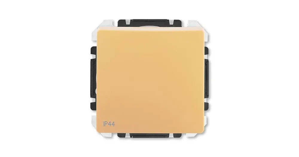 ABB 3557G-A06940 D1 Swing®L IP44 Spínač střídavý, s krytem, řazení č.6, upevnění drápky, béžová Akce