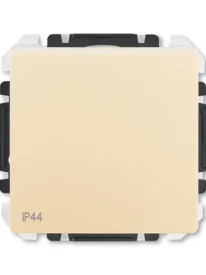 ABB 3557G-A07940 C1 Swing®L IP44 Spínač křížový, s krytem, řazení č.7, upevnění drápky, krémová Cenová Bomba