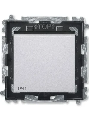 ABB 3559H-A06940 70 Levit s IP44  krytím, Přepínač střídavý s krytem, řazení č.6, Titanová/kouřová černá Výhodná Nabídka