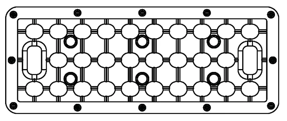 SADA 3 čoček 40x120d pro svítidlo EXTREMA - CENTURY Novinka