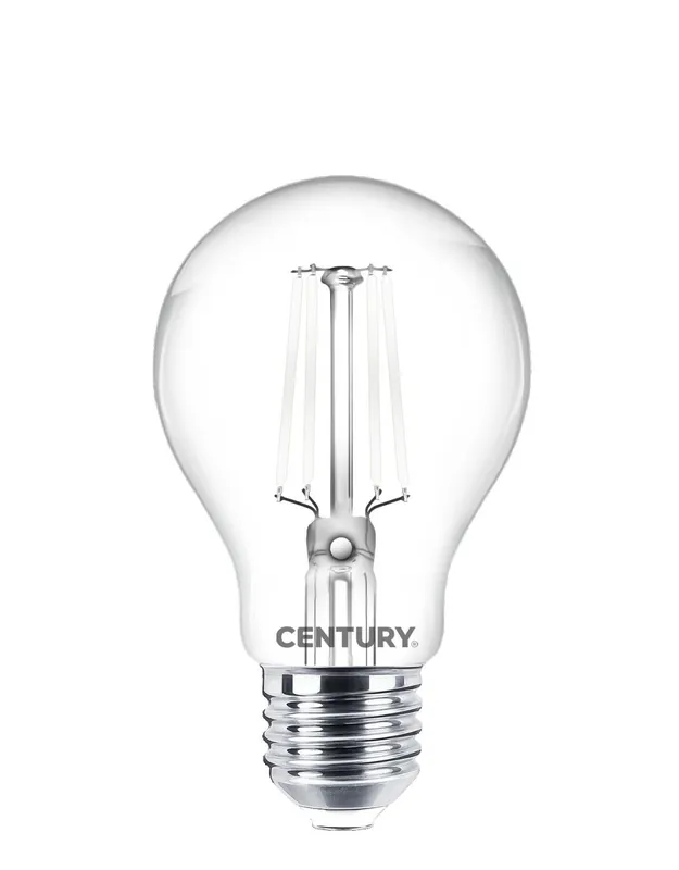 Oblíbený LED FILAMENT HRUŠKA INCANTO WHITE 7,5W E27 2700K 360d - CENTURY