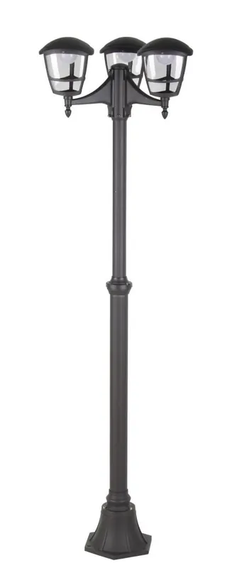 Nejprodávanější LED SVÍTIDLO LILANDA sloupové 3 svítidla 30W 230VAC 4000K 1850Lm 120d výška 220cm IP44 - CENTURY