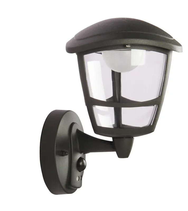 Ihned K Objednání LED SVÍTIDLO LILANDA nástěnné SENZOR 10W 230VAC 4000K 806Lm 120d 195x256x112mm IP44 - CENTURY