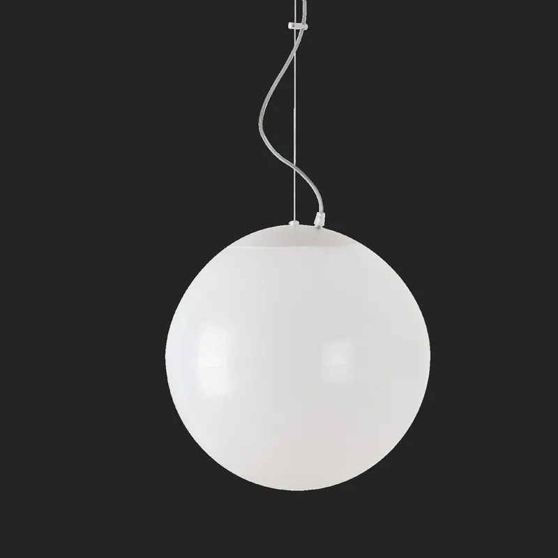 Značkový UKONČENA VÝROBA ISIS L3 PM HP závěsné plastové svítidlo bílá IP40 4000 K 52W LED - OSMONT