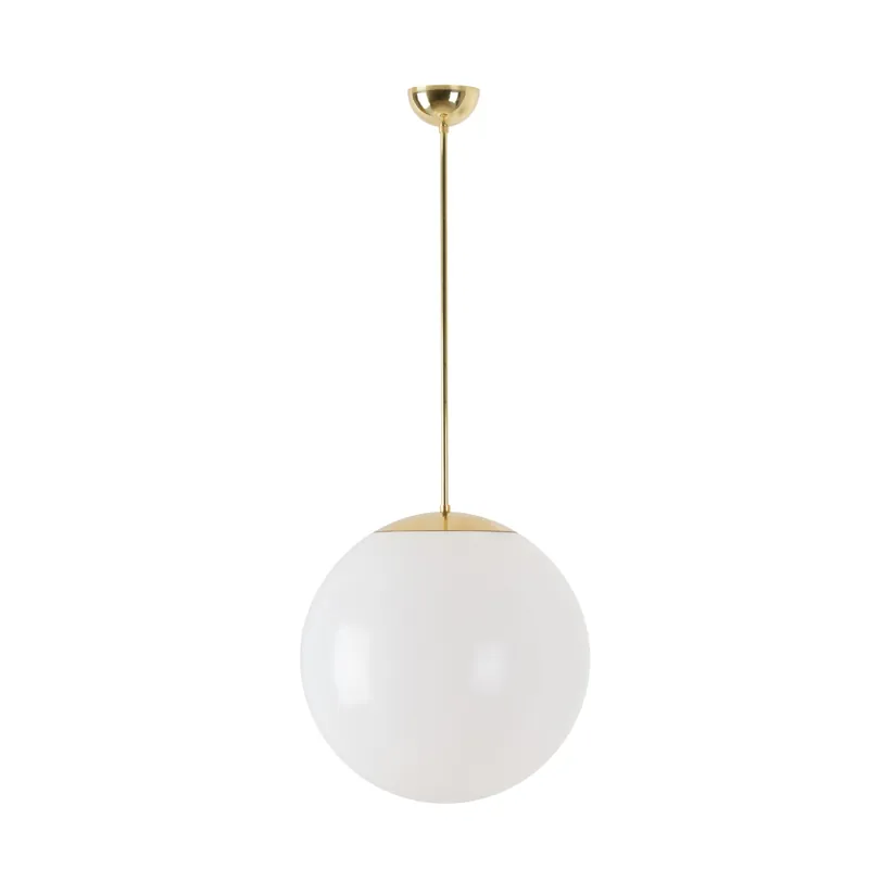 Značkový ISIS P3 PE závěsné plastové svítidlo mosaz / bílá IP40 3000 K 27W LED - OSMONT