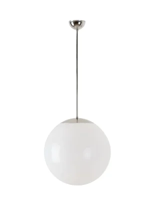 Značkový ISIS P3 závěsné plastové svítidlo nerez leštěná / bílá IP40 3000 K 27W LED DALI (původní kód OS 66077) - OSMONT