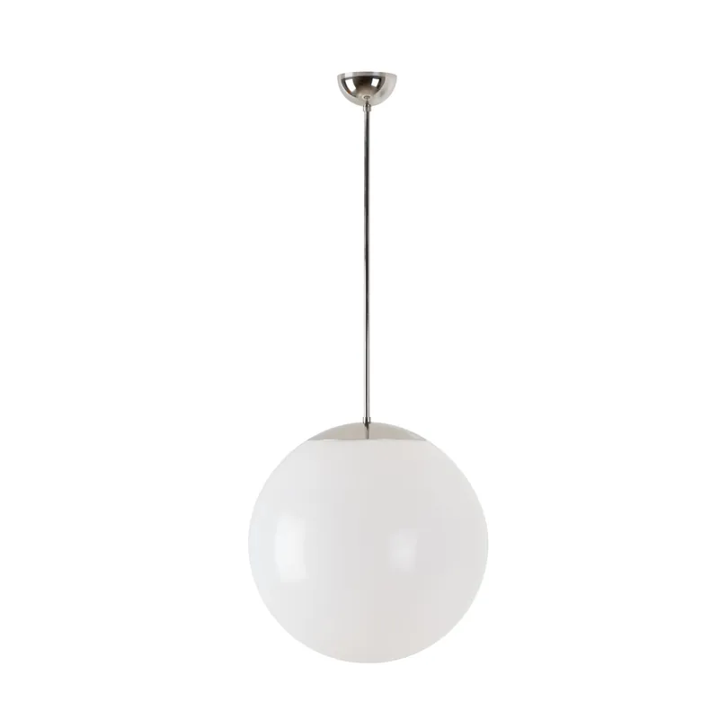 Značkový ISIS P3 závěsné plastové svítidlo nerez leštěná / bílá IP40 3000 K 27W LED DALI (původní kód OS 66077) - OSMONT