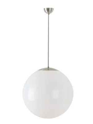 Značkový ISIS P4 PE závěsné plastové svítidlo kartáčovaná nerez / bílá IP40 4000 K 41W LED DALI - OSMONT