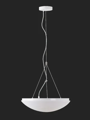 Značkový UKONČENA VÝROBA TITAN T3 závěsné plastové svítidlo bílá IP40 4000 K 35W LED nouzové kombinované 3 h - OSMONT