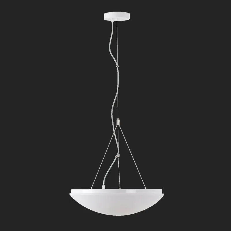 Značkový UKONČENA VÝROBA TITAN T3 závěsné plastové svítidlo bílá IP40 4000 K 35W LED nouzové kombinované 3 h - OSMONT